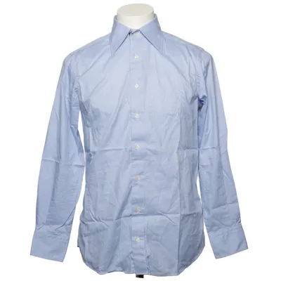 Shirt (Blauw, Wit) van Shirtonomy Katoen