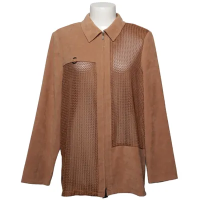Jakke (Brun) fra Atelier Creation Elastan, Polyester