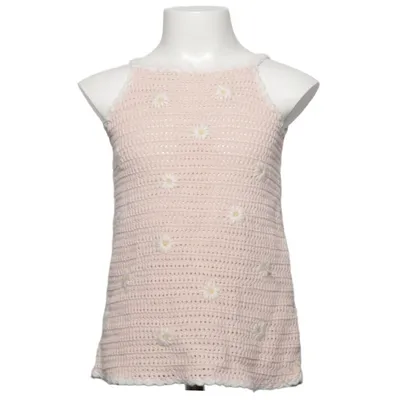Klänning (Rosa, Vit) från Zara Bomull