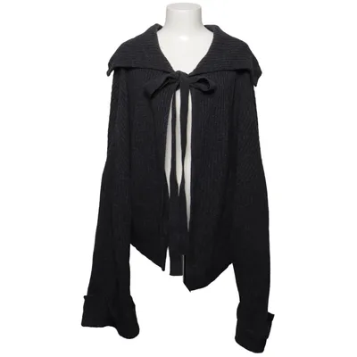 Wrap cardigan (Gray) from Arakii Cashmere, Polyamide, Viscose, Wool