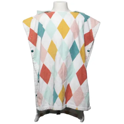 Cape de bain (Blanc, Multicolore)