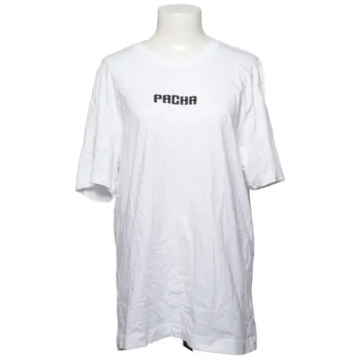 T-shirt (Hvid, Flerfarvet) fra Pacha Bomuld