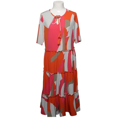 Maxi dress (Red, Orange, Gray) from VA Milano Elastane, Polyester
