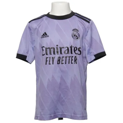 Fodboldtrøje (Lilla, Sort) fra Adidas Genanvendt polyester