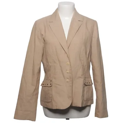 Kavaj (Beige) från 123 Linne, Polyester, Viskos