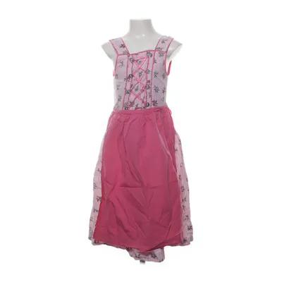 Dirndl (Pink, Hvid, Flerfarvet) fra Birkhahn Mode Bomuld