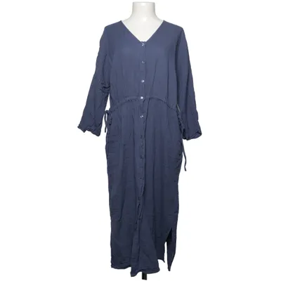 Robe portefeuille (Bleu) de Pure by Ulla Popken Coton biologique