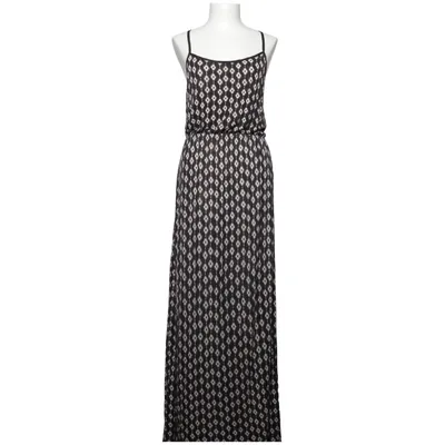 Robe longue (Noir, Blanc) de Aqua Élasthane, Viscose