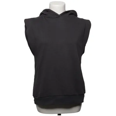Short sleeve hoodie (Black) from Nice & Chic Cotton, Polyester