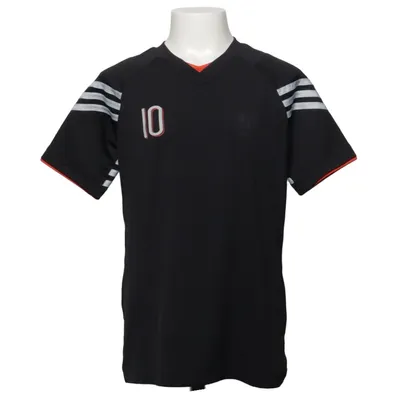 Maillot de football (Noir, Blanc, Rouge) de Adidas Polyester