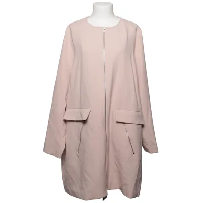 Coat (Pink) from Happy Holly Elastane, Polyester, Viscose