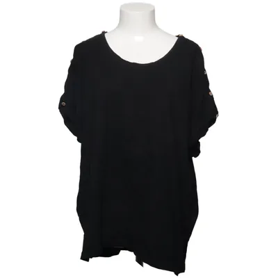 Top (Black) from Ulla Popken Cotton