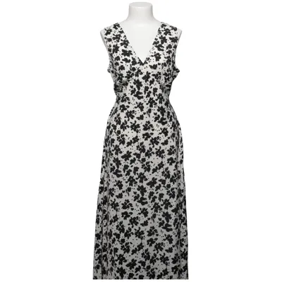 Maxi jurk (Zwart, Wit) van Wednesday's Girl Polyester
