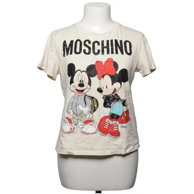 T-shirt (Beige, Multicolore) de H&M x Moschino Coton