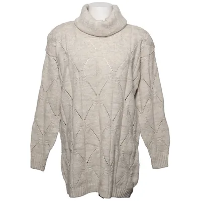 Turtleneck (Beige) from Fashion Dreams Acrylic, Alpaca wool