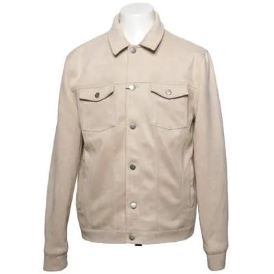 Overshirt (Fake Suede Trucker Jacket) van Studio Total Elastaan, Polyester
