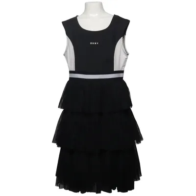 Dress (Black, White) from DKNY Elastane, Polyamide, Polyester, Viscose