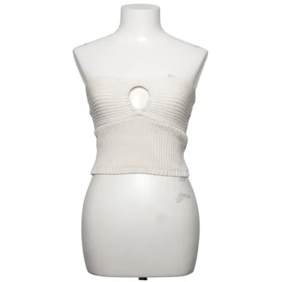Tube top (Beige) from Zara Cotton, Elastane, Polyamide, Polyester, Viscose