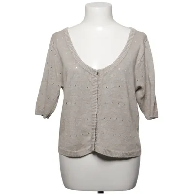 Cardigan (Beige) van Silkwear Linnen