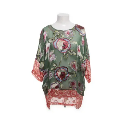 Bluse (Grøn, Flerfarvet) fra Tone Barker Silk Silke, Viscose