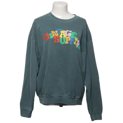 Sweatshirt (Vert, Multicolore) de Vintage Supply Coton, Polyester