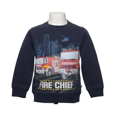 Sweatshirt (Bleu, Multicolore) de Salt and Pepper Coton, Polyester