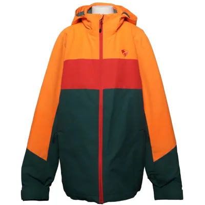 Skijakke (Orange, Rød, Grøn) fra Ziener Polyamid, Polyester