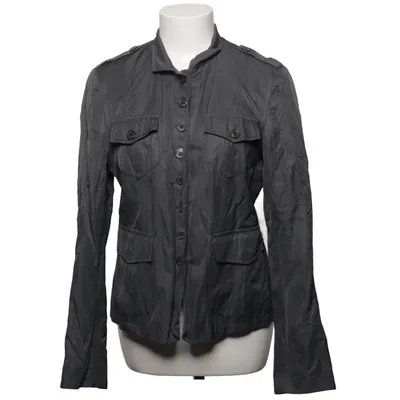 Jacket (Gray) from Taifun Collection Cotton, Metallic fiber, Polyamide