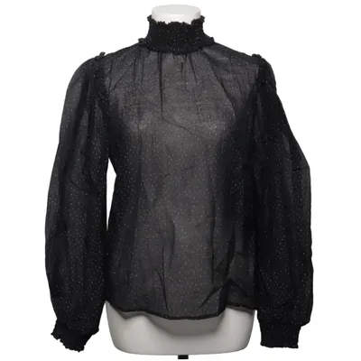 Blouse (Noir) de Iris & Ink Coton, Polyamide
