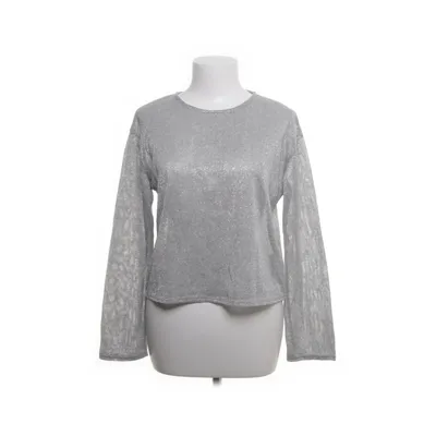 Tröja (Silverfärgad) från Zara Bomull, Metallfiber, Polyester
