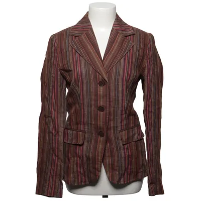 Blazer (Braun, Pink, Lila) von Max & Co. Acetat, Cupro, Leinen