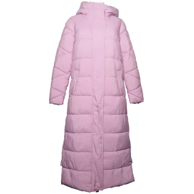 Vinterfrakke (Pink) fra YAS Nylon, Genanvendt polyester