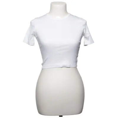 T-shirt (Mini Rib Crop Top) von Weekday Baumwolle, Elasthan