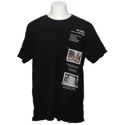 T-shirt (Zwart) van Smog Katoen