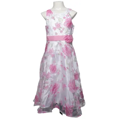 Robe de fille de fleur (Rose, Blanc) de BPC Bonprix Collection Coton, Polyester