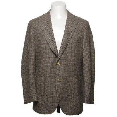 Blazer (MINSK SLIM) van Cavaliere Viscose, Wol