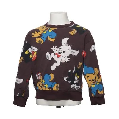 Collegetröja (Brun, Flerfärgad) från Bamse by Lindex Bomull, Elastan