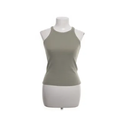 Linne (High Neck Ribbed Top) från Nelly Bomull, Elastan, Polyester