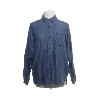 Denim blouse (Blauw) van Zara Basic Z1975 Denim