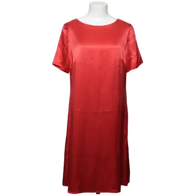 Robe (Rouge) de Dughult Soie, Viscose