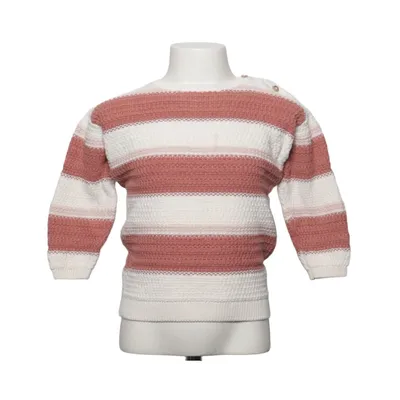 Pull-over (Blanc, Rose) de Baby C&A Coton