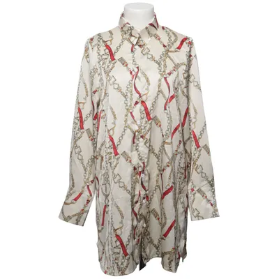 Skjorta (Beige, Flerfärgad) från Papillonne Polyester