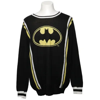 Trui (Zwart, Geel, Wit) van Batman Acryl, Katoen