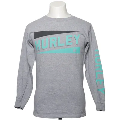 Long sleeve T-shirt (Gray, Blue) from Hurley