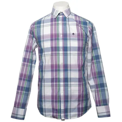 Shirt (Blauw, Lila, Wit) van Le Costard Katoen