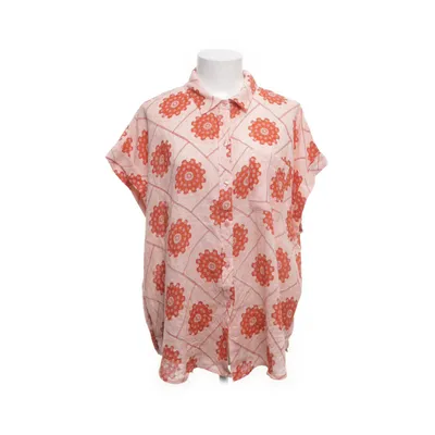 Short sleeve shirt (Pink, Multicolored) from True Craft Linen