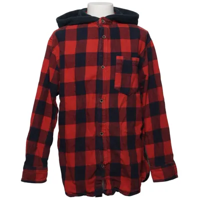 Flanellen overhemd (Rood, Blauw) van Zara Kids Katoen, Polyester