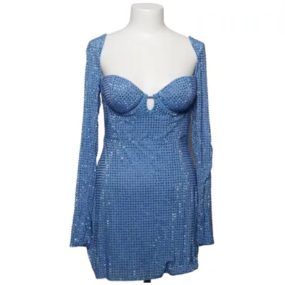 Kleid (Blau) von Oh Polly Elasthan, Polyester