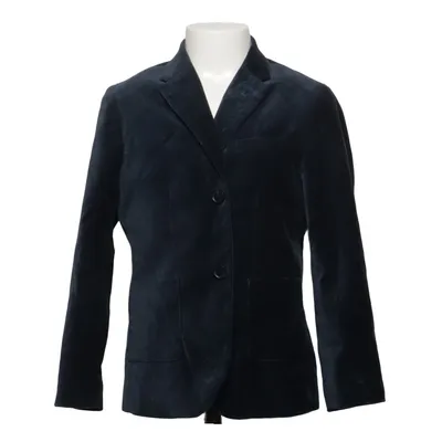 Blazer (Blue) from Zara Cotton, Elastane, Polyester