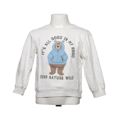 Sweatshirt (White, Blue, Brown) from Topolino Organic cotton
